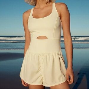 Free People Movement | Righteous Runsie | Ivory | XS